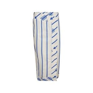 Johanna Ortiz Mar De Cortes Midi Skirt Arrow Stripes Blue - NWT
